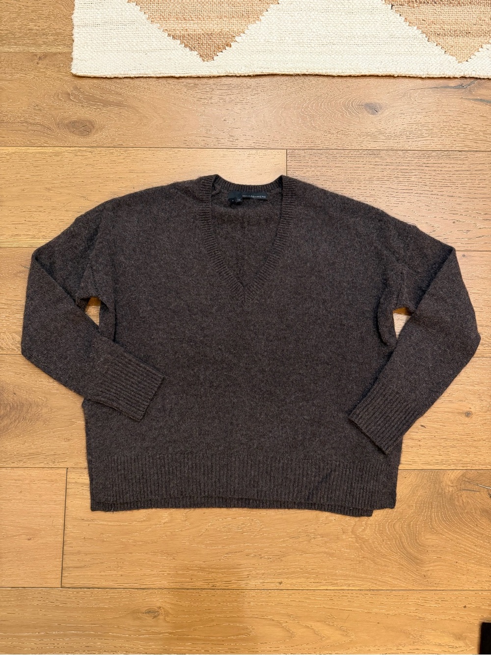 360Cashmere Crewneck Cashmere Sweater Cashmere Crewneck in Brown Size Small